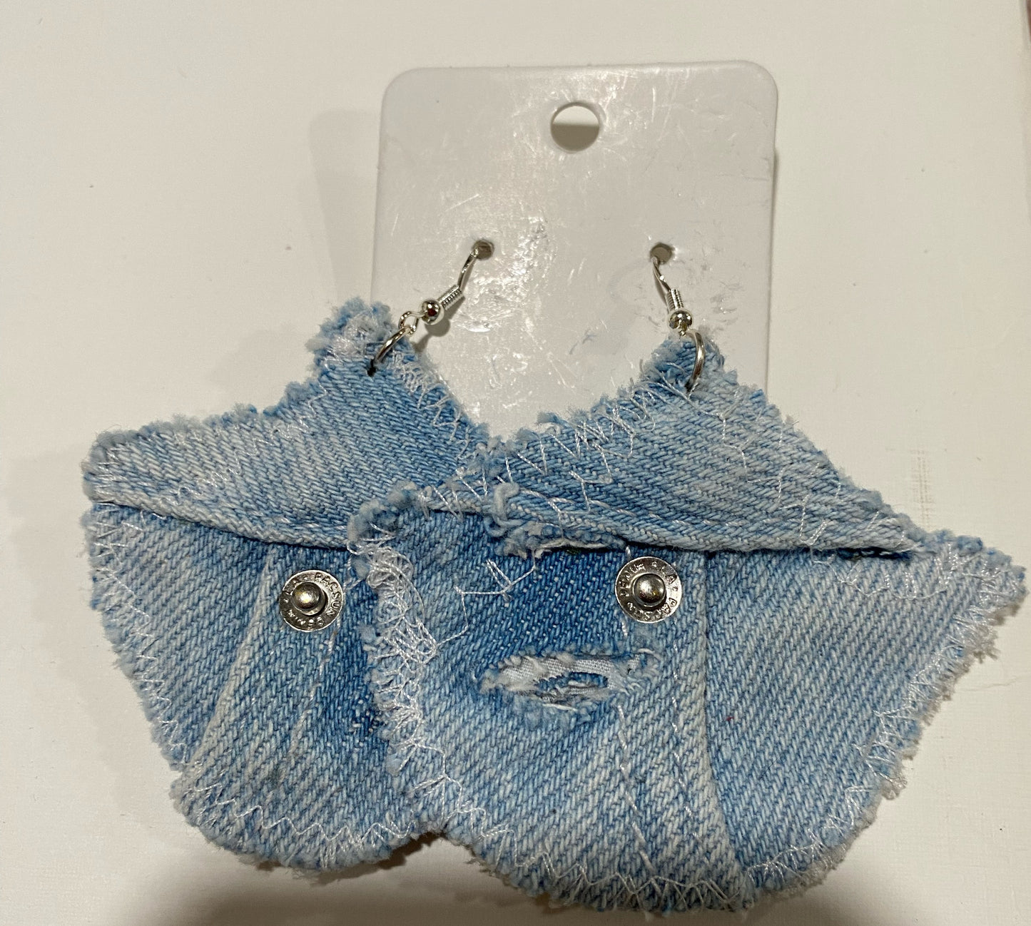 Medium Denim Gingko Leaf